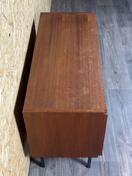 Image 1 of 60s 70s teak dressoir ladekast Rego Mobile Deens Modern Design