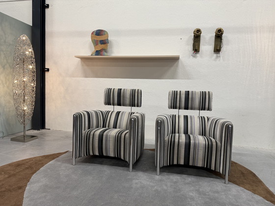 Image 1 of 2 Leolux Goncharov Armchairs Fabric