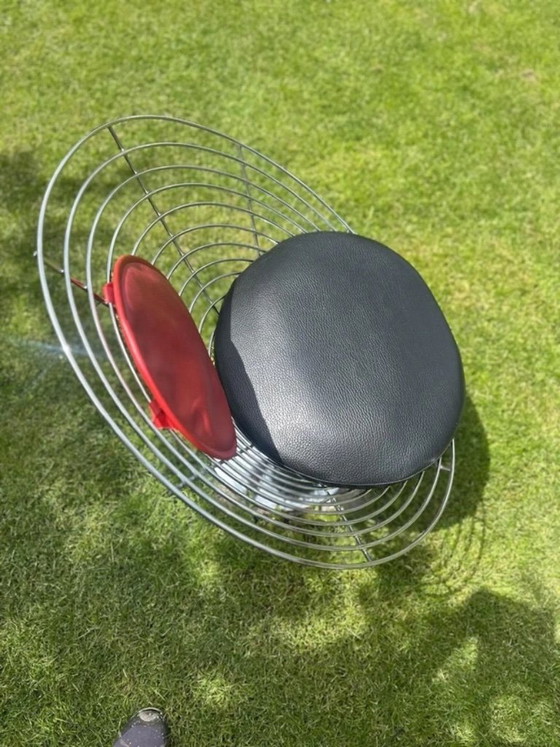 Wire Cone Chair – Fritz Hansen, Fauteuils, Aluminium (photo 5 of 7)