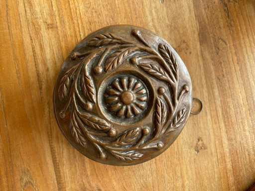 Teglia di rame vintage