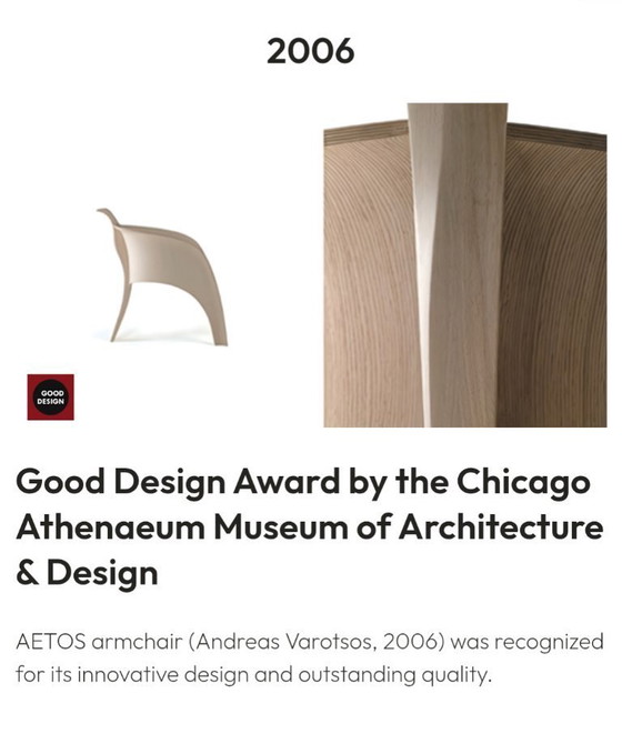Image 1 of Fauteuil AETOS (Andreas Varotsos, 2006)