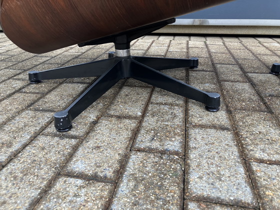 Image 1 of Sillón Eames de Herman Miller by Vitra con otomana. ¡De 1983 con factura! Rio Palissander