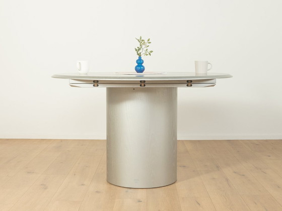 Quadrondo Dining Table, Erwin Nagel, Rosenthal, Silver – Wood (photo 14 of 17)