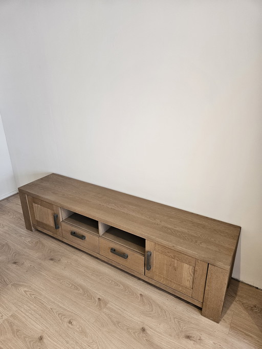 Solid Oak TV Furniture, TWV €3,000, -