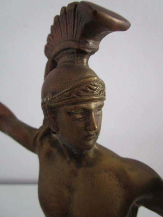 Image 1 of Beeldhouwwerk "Griekse krijger"