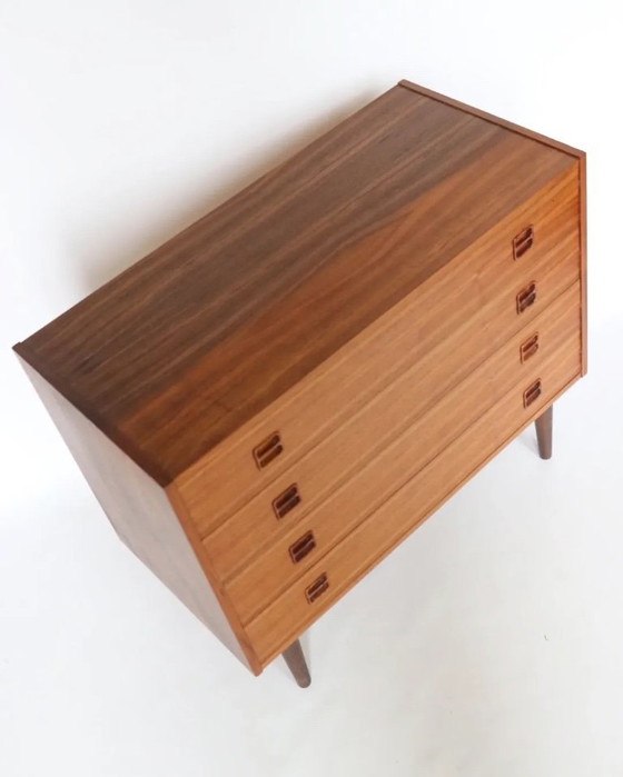 Image 1 of Cassettiera vintage in teak, design danese, mobile retrò anni '50