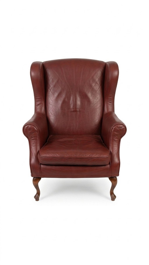 Poltrona in Pelle Bergere “Fornarina” di Busnelli