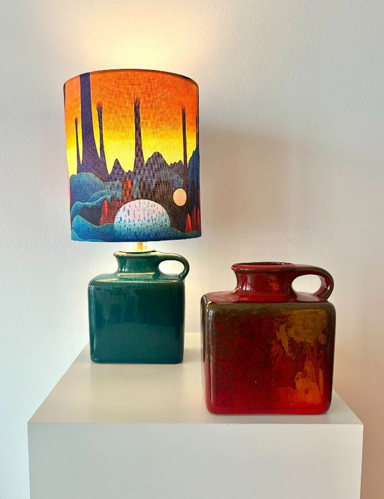 Image 1 of Space Age vase lamp - wireless - vintage - West Germany