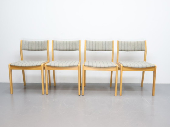 Image 1 of 4 sedie da pranzo vintage Farstrup Danimarca