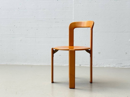 Set aus 4 Rey Stühle (Modell 3300) von Bruno Rey für Dietiker, 1980er Jahre