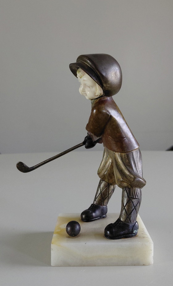 Image 1 of Bronzen beeldje