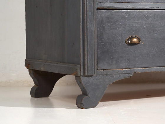 Commode grise antique (c.1920) #26 (photo 24 of 40)