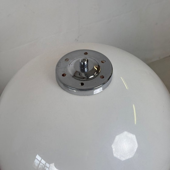 Image 1 of Szarvasi White Table Lamp, 1960s