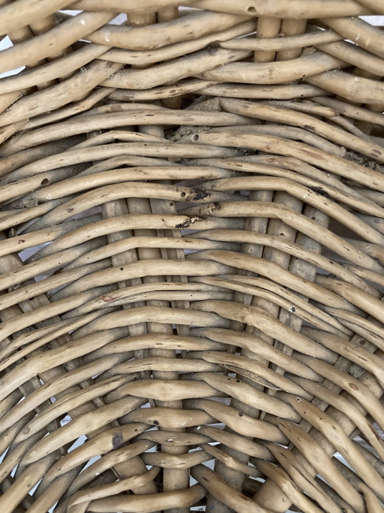 Image 1 of Vintage kinderstoel van rotan uit de jaren 80