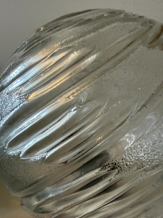 Walther Hustadt space age table lamp – Plastic, Glass (photo 4 of 6)