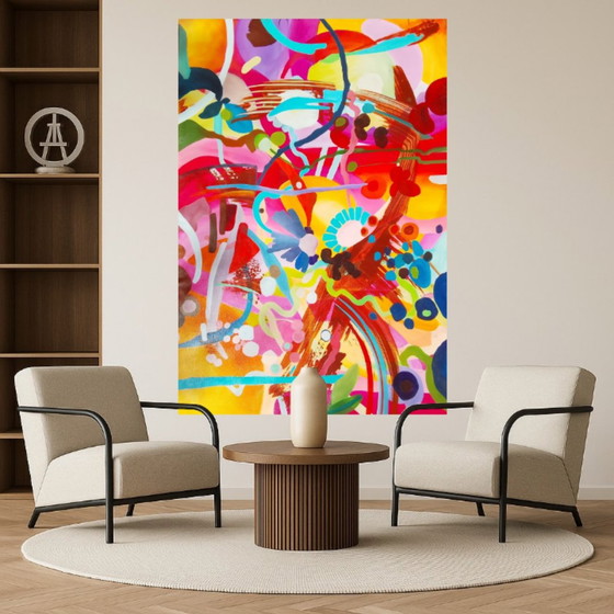 "Bloom" 142x100cm – joart, Dipinti e disegni, Canvas (photo 15 of 15)