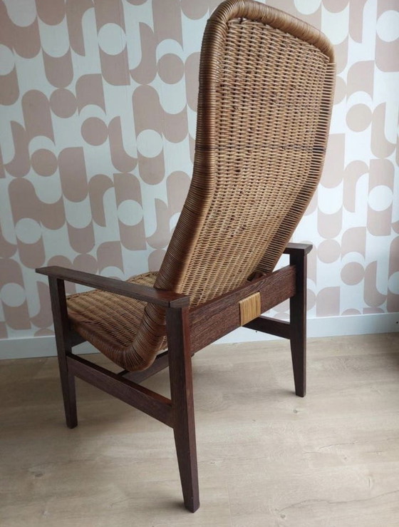 Image 1 of Tabouret de salon vintage Dirk van Sliedregt modèle 733