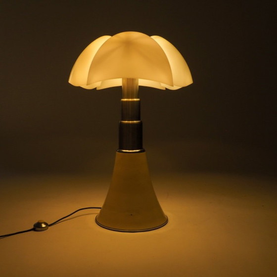 Large Vintage Pipistrello Table Lamp by Gae Aulenti for Martinelli Luce – Floor lights, Metal (photo 17 of 17)