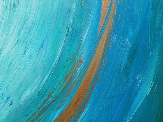 Abstract A1463 - Large Original Painting – Paintings & Drawings, Canvas (photo 7 of 15)