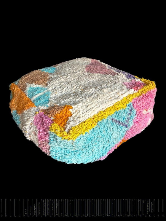 Image 1 of Moroccan wool floor cushion 60 x 60 x 25 cm 