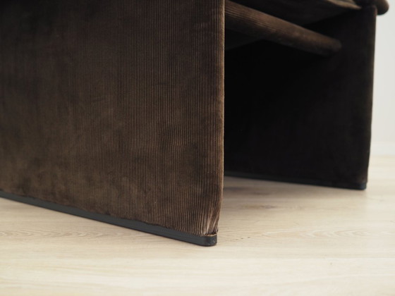 Image 1 of Sessel aus Kord, italienisches Design, 1970er Jahre, Produktion: Italien