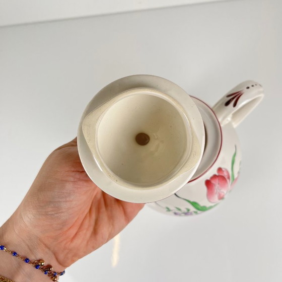 Tetera pequeña KG Lunéville, modelo "Réverbère", motivo tulipán – Accesorios de mesa, Ceramic (photo 3 of 9)