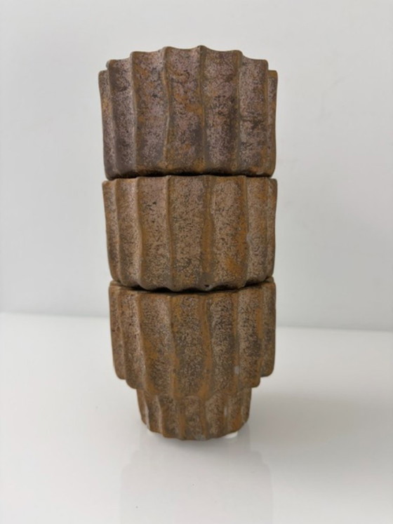 Set di 3 Portacandele Robusti – Urban Design – Ceramic (photo 9 of 10)