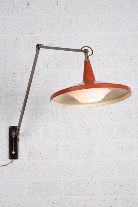 Image 1 of Gispen Panama wall lamp old and new diffuser