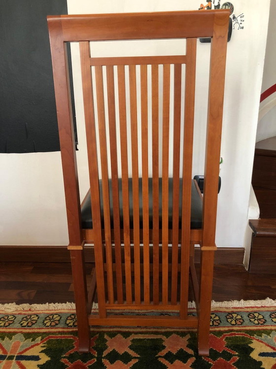 Image 1 of 6 Original Cassina 614 Coonley Stühle – Frank Lloyd Wright – Markenqualität