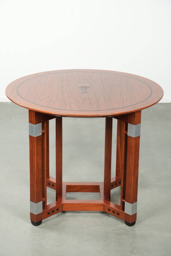 Image 1 of Table d'appoint/basse ronde Schuitema de style Art déco, issue de la série Decoforma