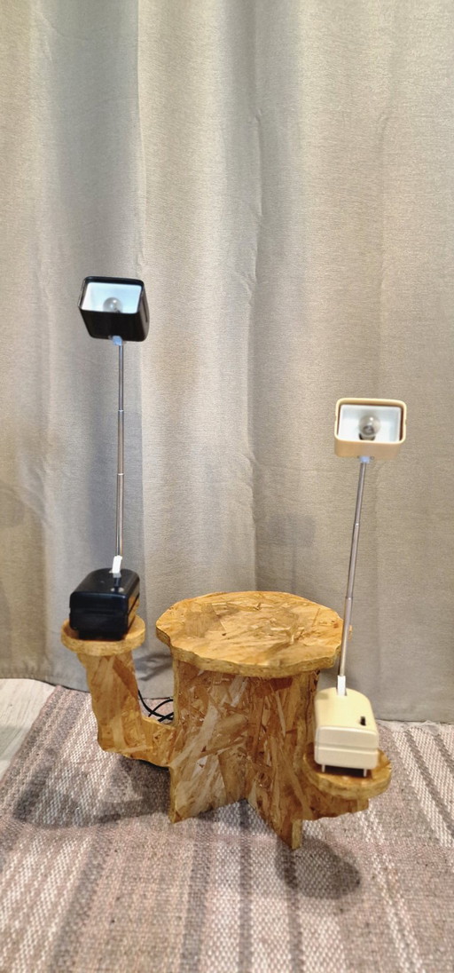 Lampes de table de l'ère spatiale Hong Kong 60
