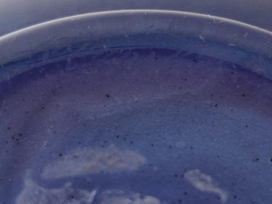 Johansfors - Blue "Lagun" Bowl - Signed – Glass (photo 7 of 7)