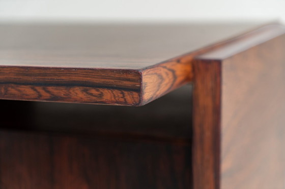 Rare double-sided “Vario” desk by Werner Wölfer for V-Form (Belgium, 1960s)., V Form, Wood, Brown, Vintage (photo 24 of 24)