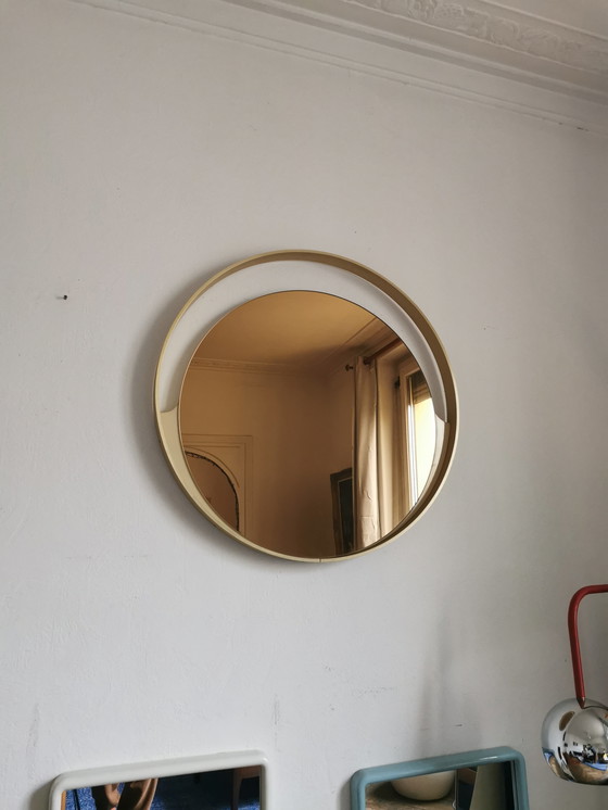 Image 1 of Grande specchio dorato vintage