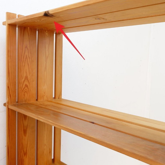 Image 1 of Vintage grenen plank in de stijl van Maison Regain, jaren 80.
