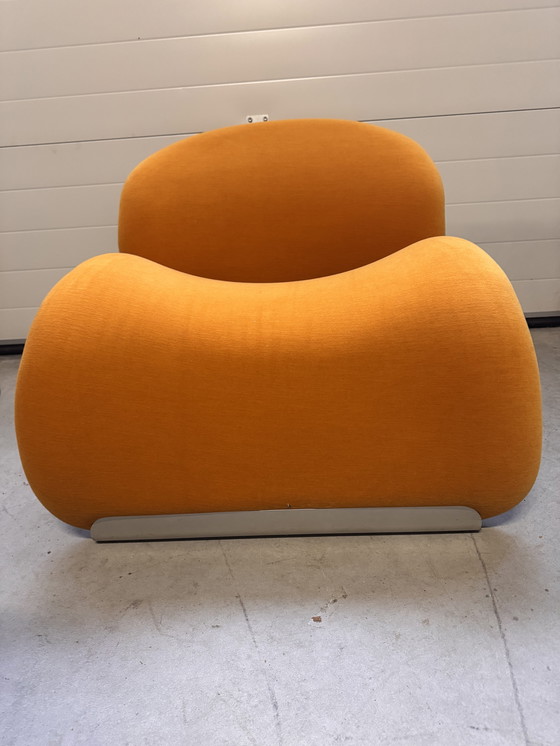 Image 1 of Schitterende Le Chat fauteuil van Pierre Paulin