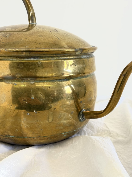 Image 1 of Regadera antigua de latón