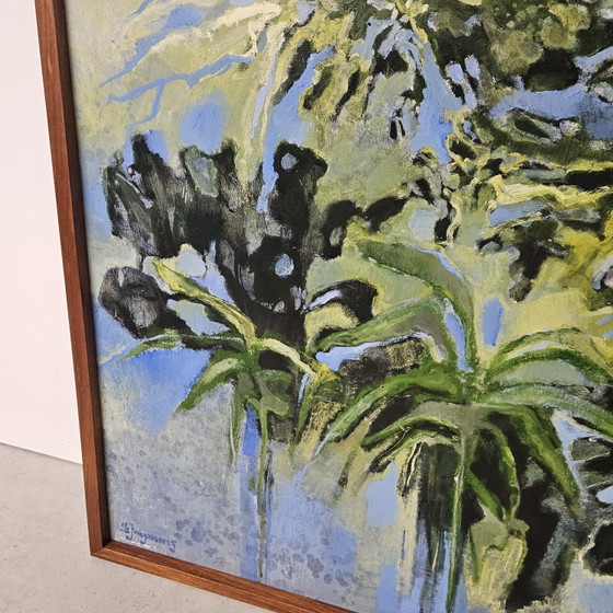 Image 1 of Grand tableau vintage, Ab Jongmans, 1970