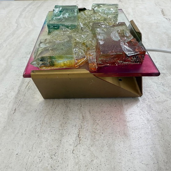 Image 1 of Cosack leuchten glass wall lamp , 1970’s