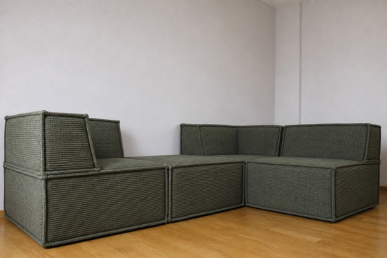 Image 1 of Bank, modulair, vintage, design uit het midden van de vorige eeuw