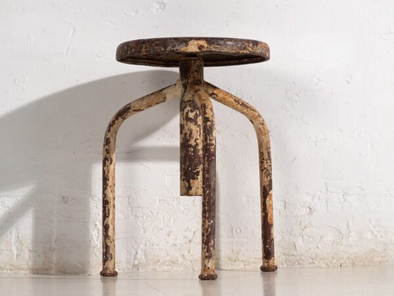 Taburete de estilo industrial (c.1950) #1 – Iron, Industrieel (photo 12 of 34)