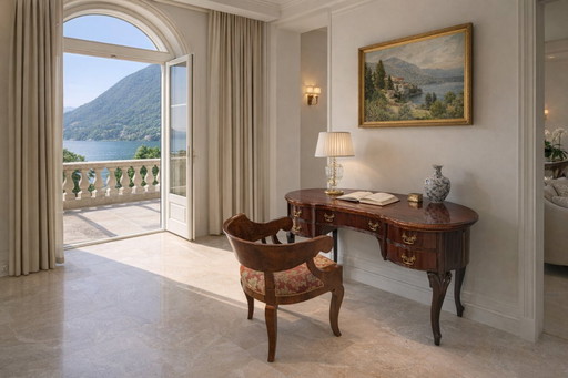 Conjunto de estudio Elite: Escritorio con forma de frijol y silla de bañera