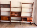 Mobile a muro in teak