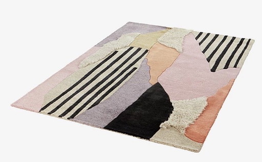 Jotex Handgetuft Vloerkleed van Wol & Viscose 