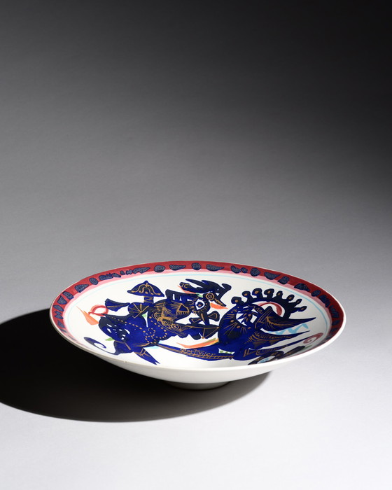 Image 1 of Duo ciotola e piatto da portata in porcellana Rosenthal Gilbert Portanier "Alta Mira"