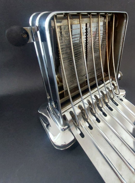 Image 1 of Two Inventum vintage chrome toasters