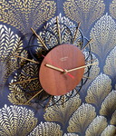 Junghans Ato Mat wall clock 60s Mid - Century