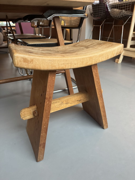 Japanischer Teakholzstuhl