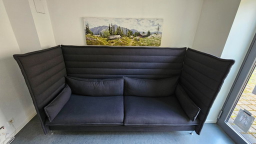 Vitra Alcove Highback Driezitsbank