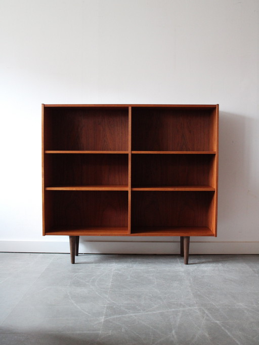 Vintage Danish modular bookcase in teak